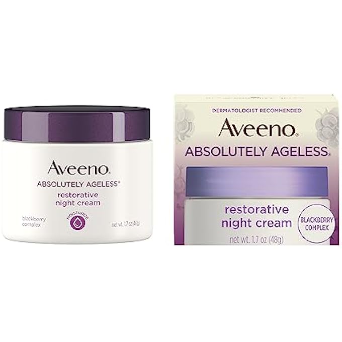 Aveeno ABSOLUTELY AGELESS RESTORATIVE NIGHT CREAM-1.7 OZ - Image 3